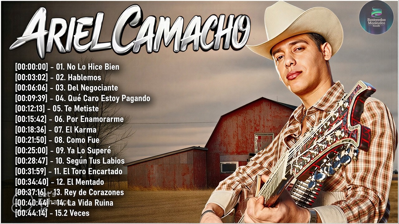 Ariel Camacho y Los Plebes del Rancho - 20 Éxitos | El Karma, Te Metiste, Hablemos 🕊️