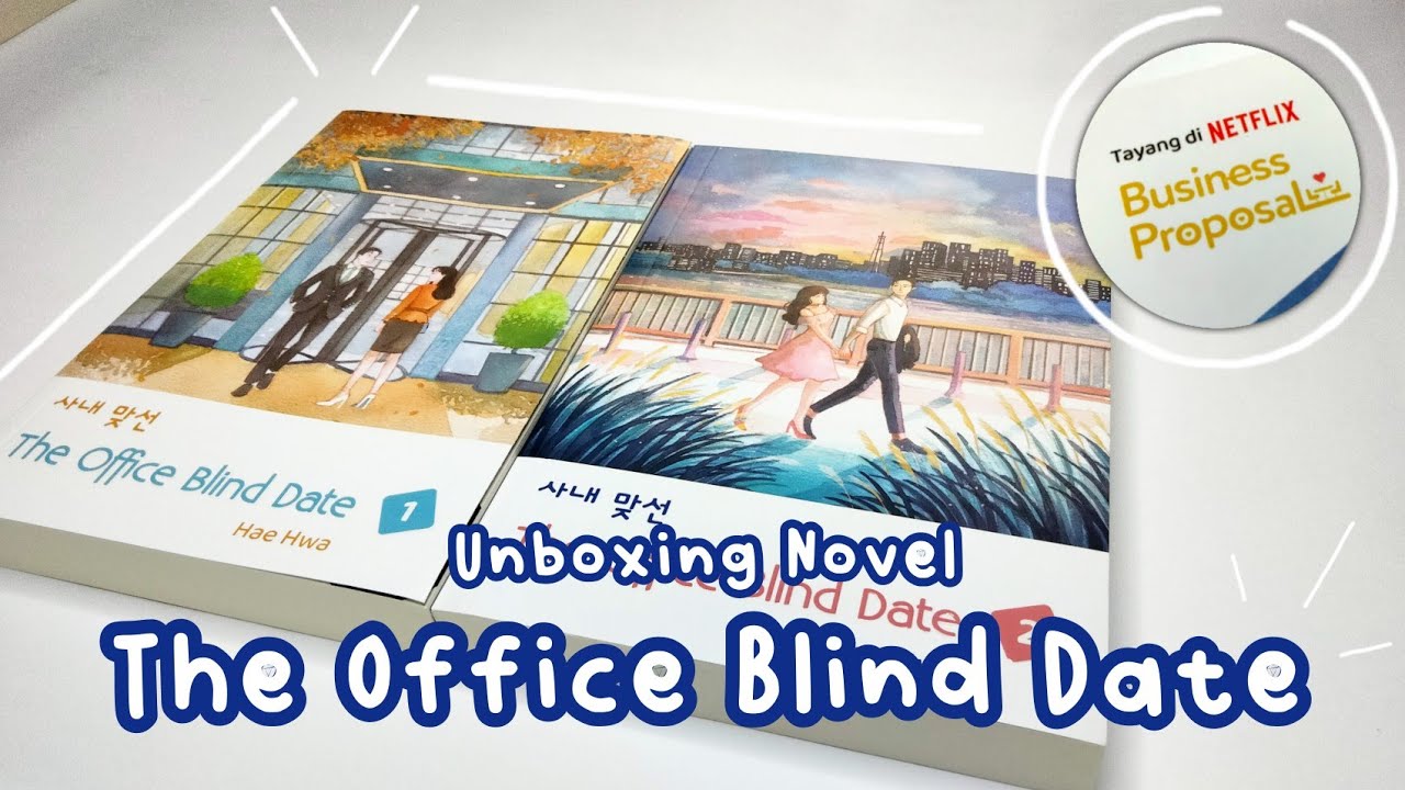 Unboxing Novel The Office Blind Date by Hae Hwa - YouTube