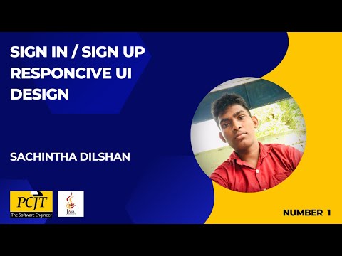 Web Project Task 01 | Java Institute | Sachintha Dilshan