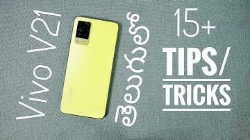Vivo V21 15+ Tips and Tricks In Telugu