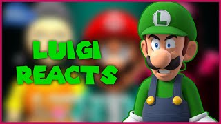 Luigi reacts to SMG4 If Mario was in squid games