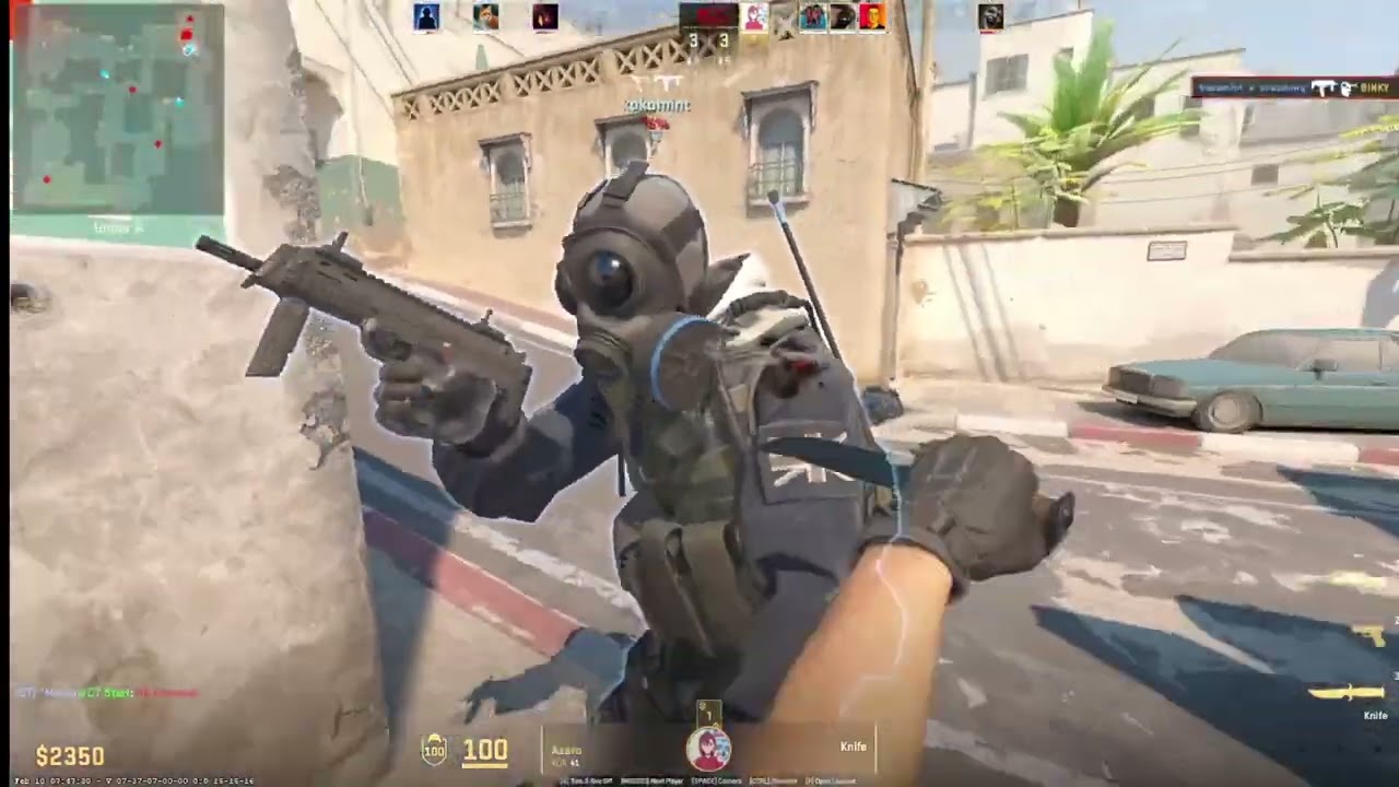 9 Kills De Dust 2 CS2  Round Won