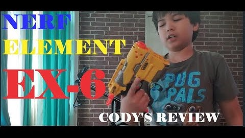 Nerf Element EX-6 Unboxing and Review