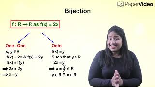 Bijection One One Onto Function