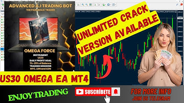 US30 Omega EA MT4 | Category: MT4 EA (Build +1440) | No DLL Required | powerful forex EA 2025|