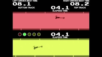 Drag Race - (1977) - Arcade - gameplay HD