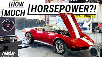 Dyno Testing My 4.8 LS Swapped 1974 Corvette and it SURPRISED Us All