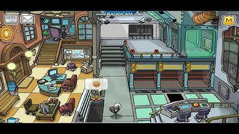 Club Penguin Rewritten Noir Party , Two Camera Photo Background  And Magnifying Glass Pin