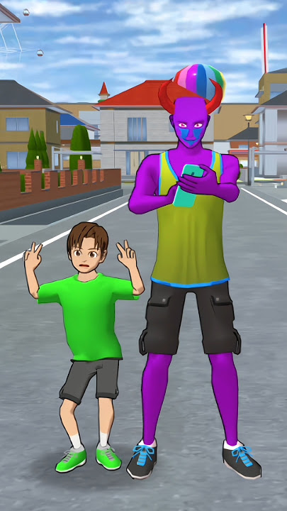 Bahkan hantu pun punya telepon seluler#sakuraschoolsimulator#trendingshorts#sakurafunny