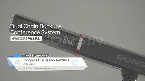 DCS 2043 Dual Chain Backups Conference System