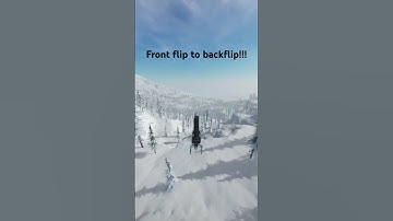 Front to back!!!! #sledders #snowmobile #simulator #xbox #backflip #music #audio