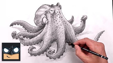 How To Draw Octopus | Sketch Tutorial