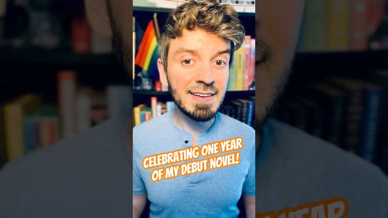 My debut novel, Love in the Light, came out one year ago today! #booktube #mmromance #books #booktok