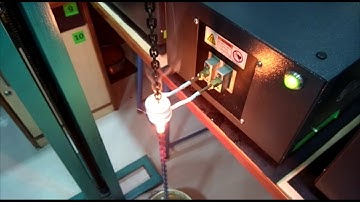 Chain Hardening and Tempering with Induction