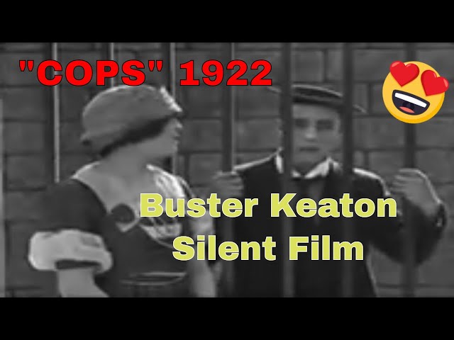 Buster Keaton Cops | Silent Film |  Silent Hall Of Fame | Movie Classics class=