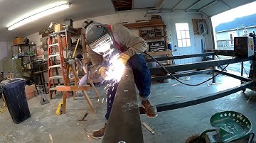 CNC Plasma Table Build Day Two and Three (Lower Table & CRS Rail)