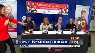 CMN Hospitals at CoxHealth sets new Miracle Week record with $456,856 raised