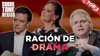 TOP 3 de momentos dramáticos en el tanque  I Lo mejor de Shark Tank México