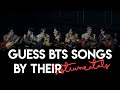 GUESS BTS SONGS BY THEIR INSTRUMENTALS | Kyuniverxse