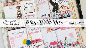 Week 11-2017 / Plan With Me "From Scratch" Traveler