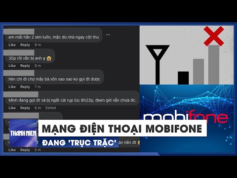 Video Mạng điện thoại Mobifone đang 'trục trặc' ở một số... - youtube
