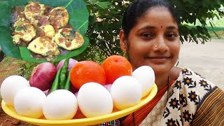 EGG PULTA RECIPE | Traditional Egg Pulta Pulusu | How To Make Anda Pulta Curry |Village Food Cooking