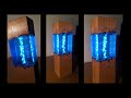 Blue Epoxy Resin Night Lamp - Resin Art