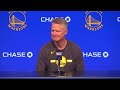 Steve Kerr on Draymond Green's Suspension, Game 3 vs. Kings | April 19, 2023