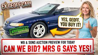 SHE SAID I AM ALLOWED TO BID! 😂😂 WB & Sons Auction Preview