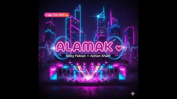 Rizky Febian ft. Adrian Khalif – ALAMAK 💕 (Official Video) | Lagu Viral 2025
