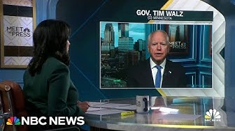 Thumbnail for Tim Walz says Kamala Harris would be a good 2028 candidate, but not the only one