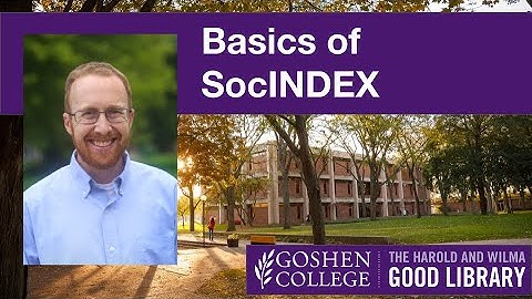 Basics of SocINDEX 2024 (with new EBSCOhost UI)