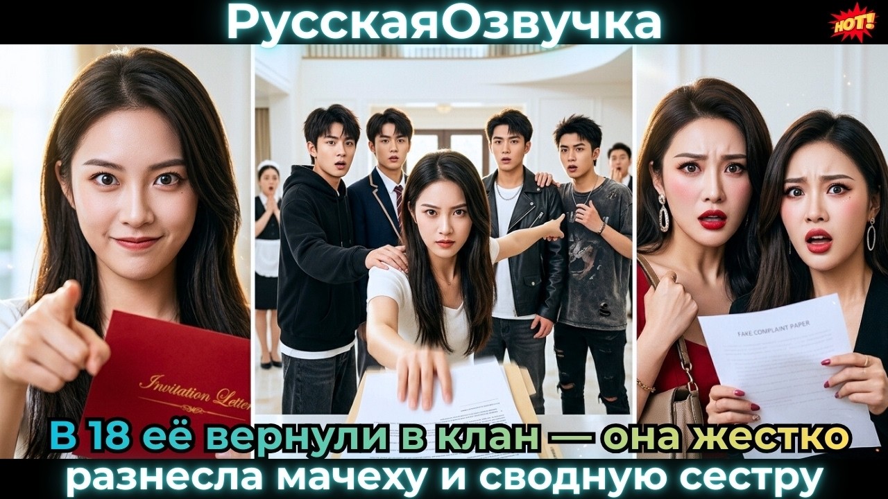 В 18 ЕЁ ВЕРНУЛИ В КЛАН! 🔥 Она ЖЕСТКО разнесла мачеху и сводную сестру!