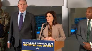 Governor Hochul announces new measures in fighting subway crime