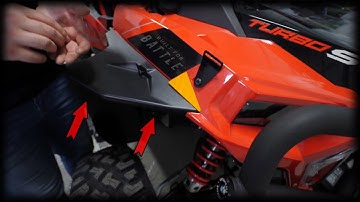 How to install SuperATV Extended Fender Flares on Polaris RZR Turbo S