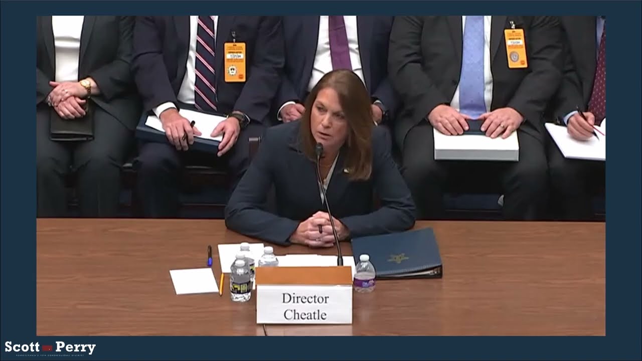 Congressman Scott Perry Grills Secret Service Director Over Security Failures