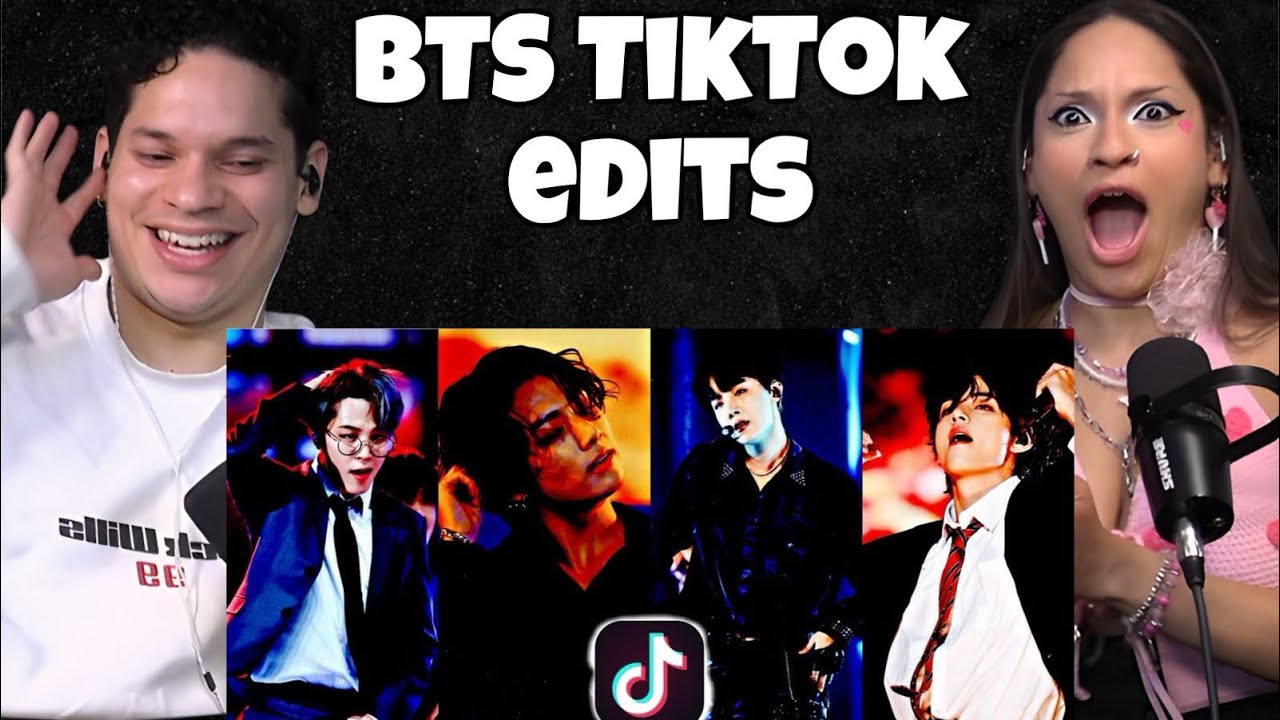 Waleska & Efra react to BTS EDITS For the first time!!