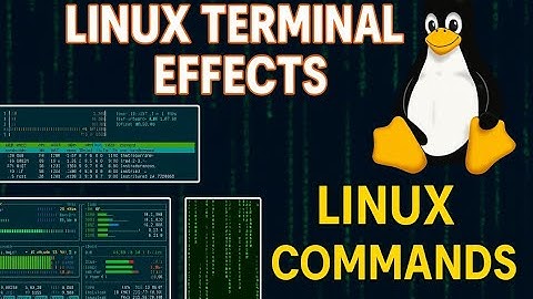 🔥 Linux Terminal Effects That Will Blow Your Mind! 🔥