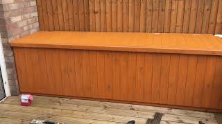 Pond Filter - Wooden Cover