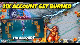 Lords Mobile - 11K Account Get Burned! Zeroing Big Castles