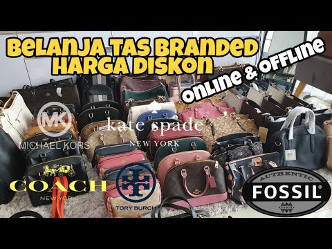 BONGKAR HARGA TAS BRANDED FT. COACH & FURLA | MAASMECHELEN OUTLET. 