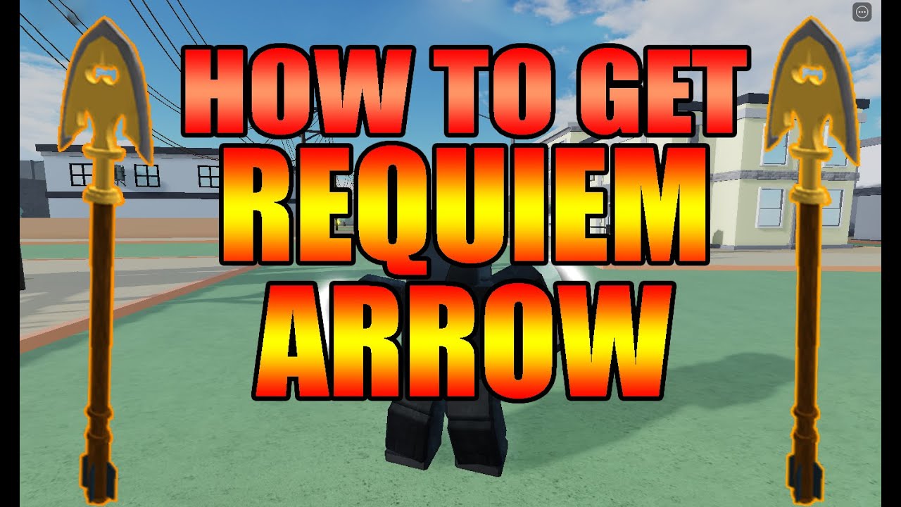How To Get Requiem Arrow Stand Upright Roblox Youtube - right arrow roblox