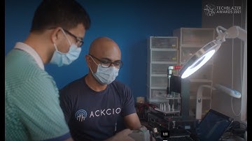 Techblazer Awards 2021 - Most Promising Innovation Finalist - Ackcio