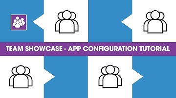 Team Showcase by Omega - App configuration tutorial