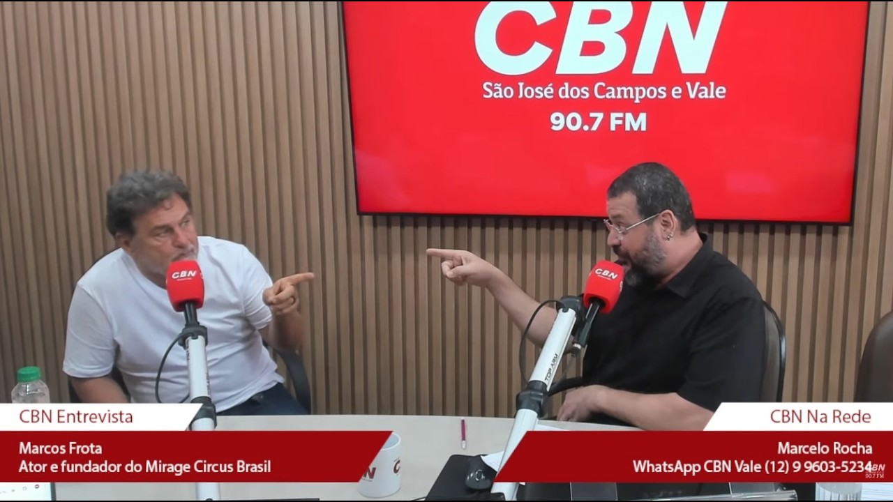 CBN Na Rede: Lorena Pereira Santin (Defensoria Pública de SP) e Marcos Frota (Ator)   #NoArNaCBNVale