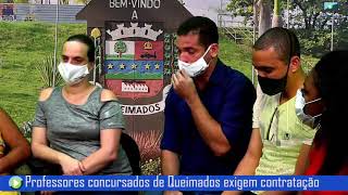 Professores concursados de Queimados exigem convocação imediata!