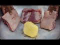 Easy Pork Belly Butter Recipe / Tasty Pork Belly Fried Fresh Lemongrass