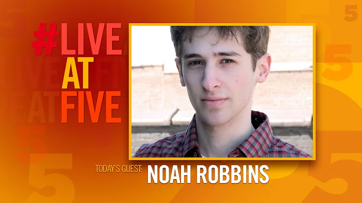 Broadway.com #LiveatFive with Noah Robbins of "MAS...