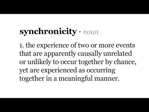 What is Synchronicty? megaliths in america