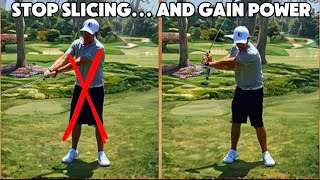 Stop Slicing & Boost Power With Lag, Bonus Drill Included #golf #golflife #golftips #slicing